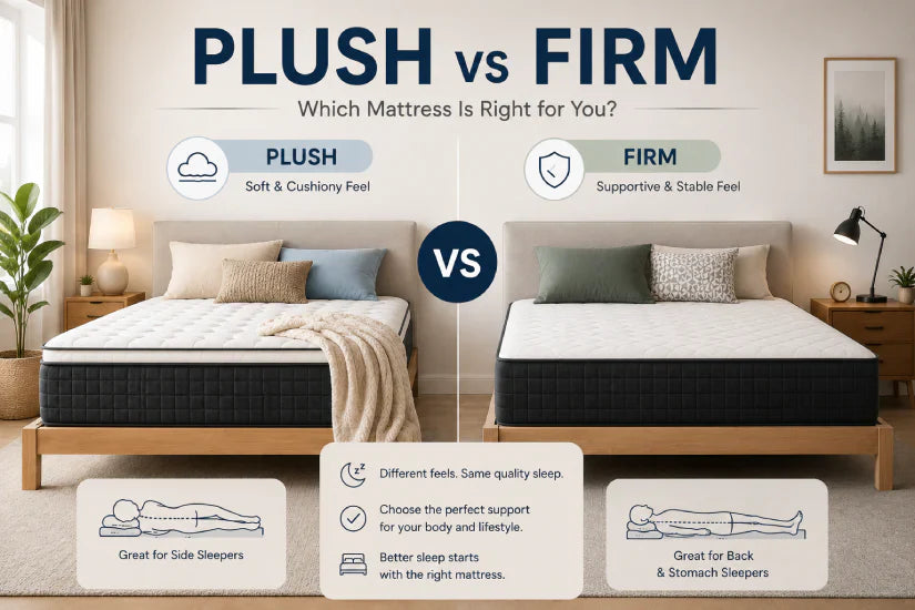 plush mattress vs firm