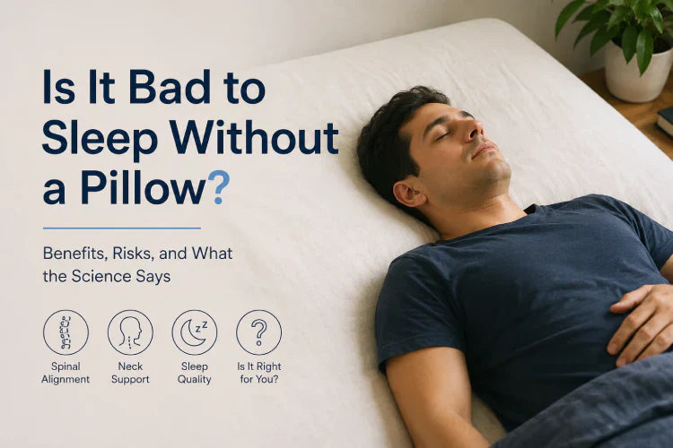 is it better to sleep without a pillow