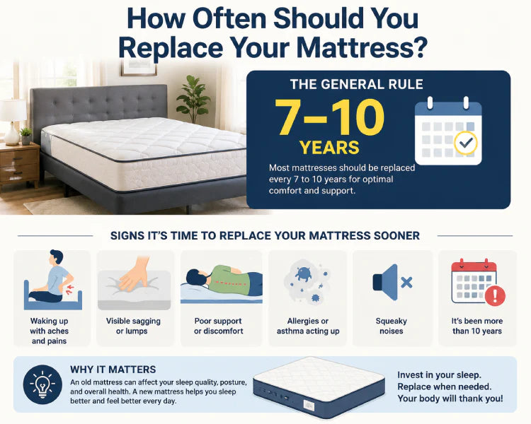 How Often Should You Replace Your Mattress? A Complete Guide