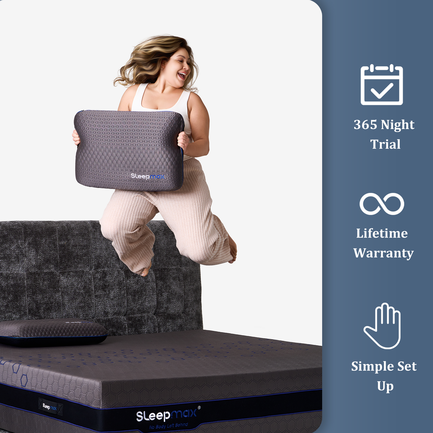 Sleepmax OmniFit | Best Ergonomic Hybrid Mattress