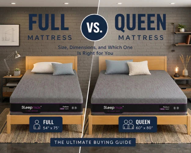 full vs queen size