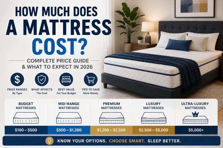How Much Does a Mattress Cost in 2026? (The Numbers Nobody Explains)