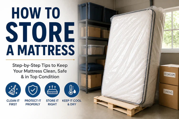 how to store a mattress in a storage unit