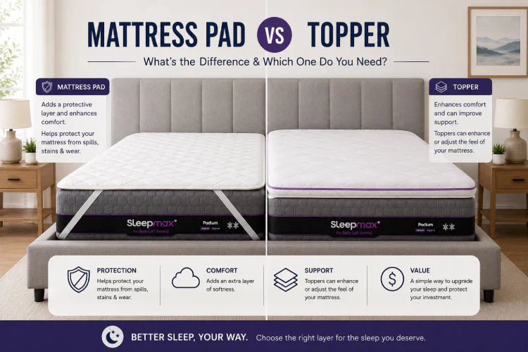 Mattress Pad vs Topper: What's the Difference and Which One Do You Really Need?