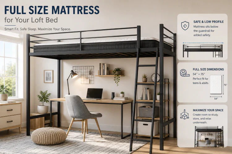 best mattress for loft bed​