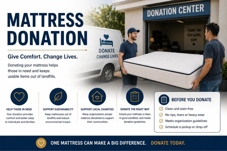 Mattress Donation: A Complete Guide to Giving Your Old Mattress a Second Life