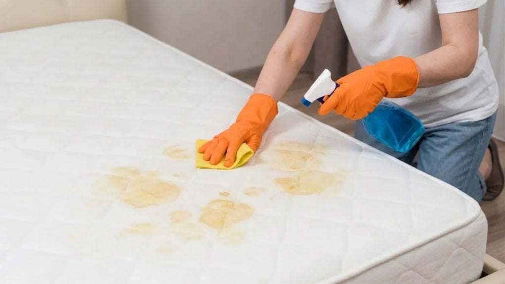 How to Get Yellow Stains out of a Mattress