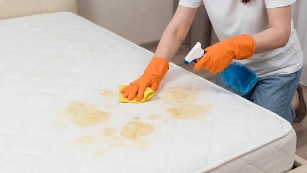 How to Get Yellow Stains out of a Mattress