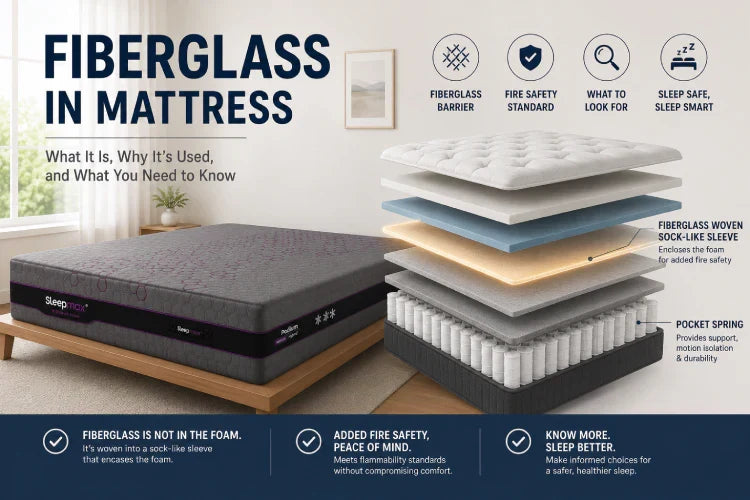 Fiberglass in Mattress