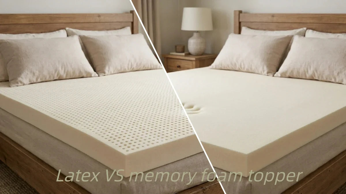 Latex VS Memory Foam Topper: Pros, Cons & Buying Guide