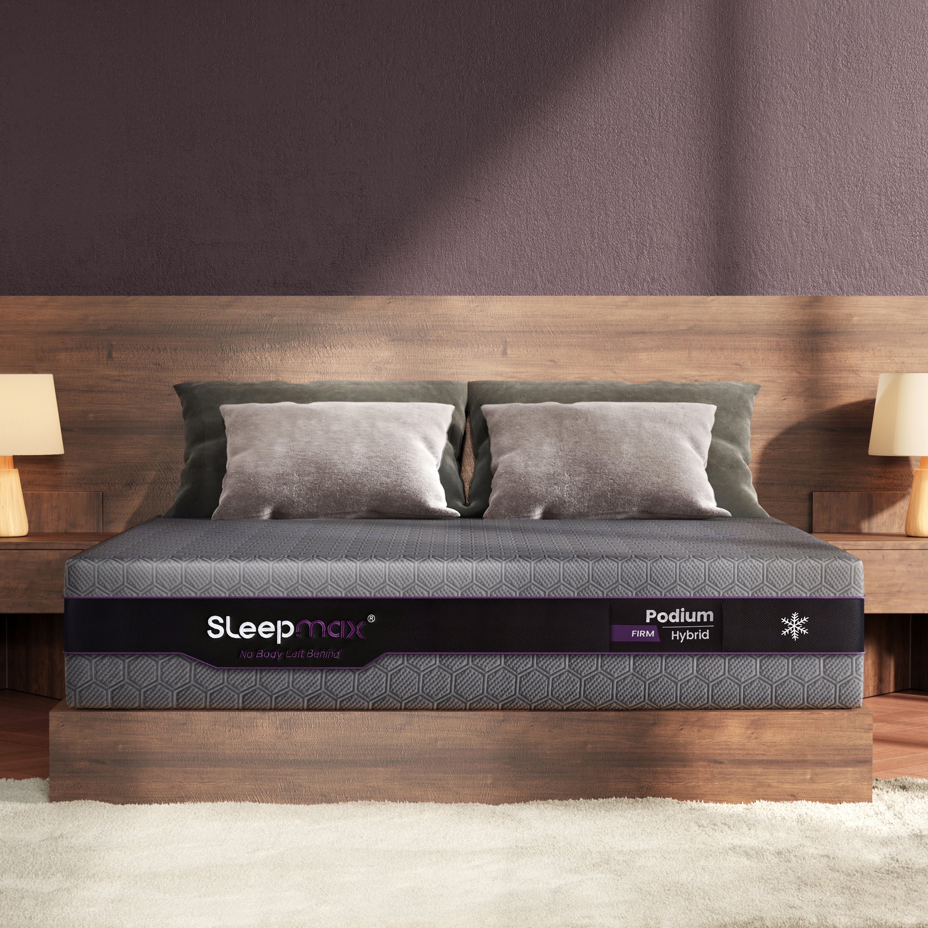 Sleepmax Podium™ | Athletic-Grade Hybrid Mattress