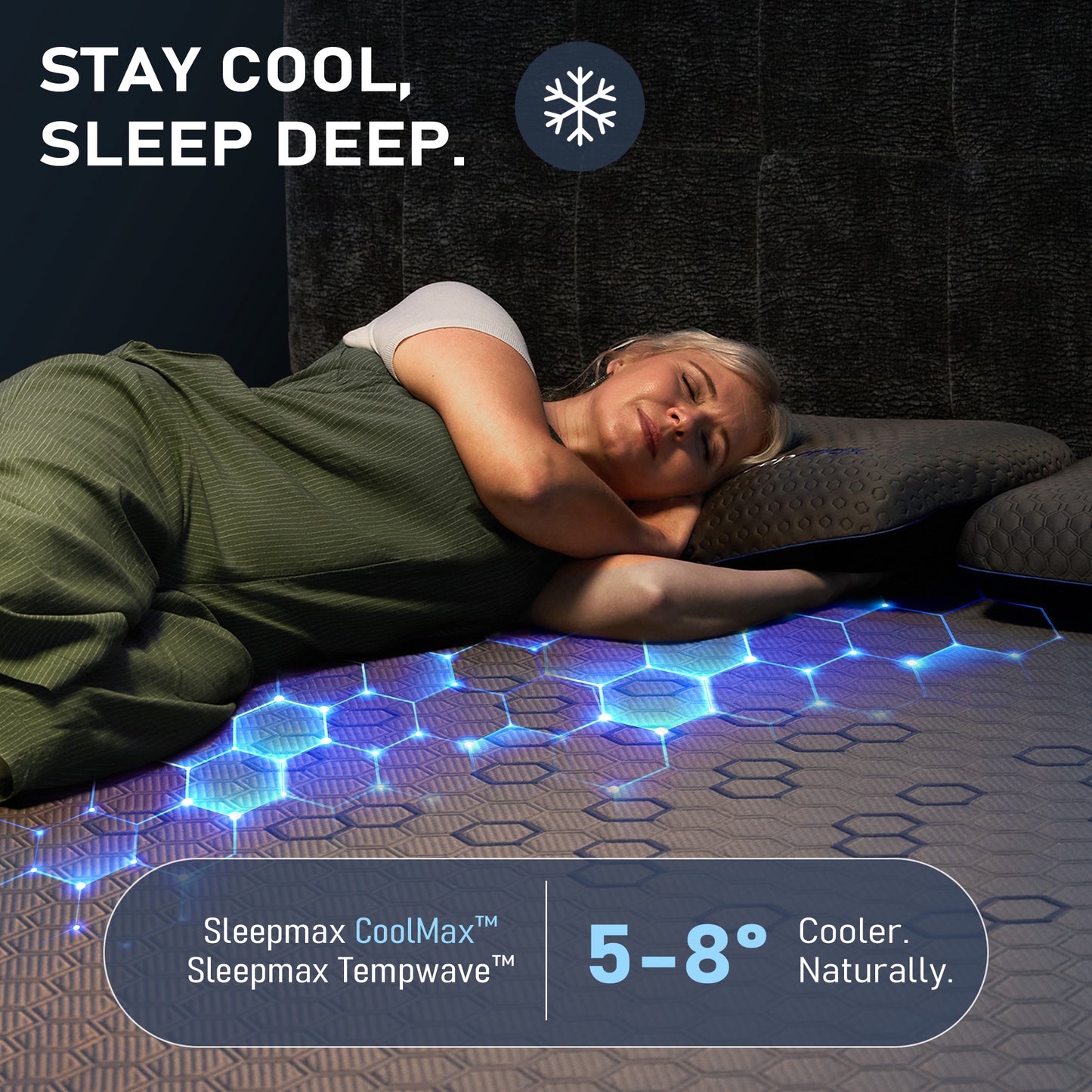 Sleepmax OmniFit™: Ergonomic Hybrid Mattress