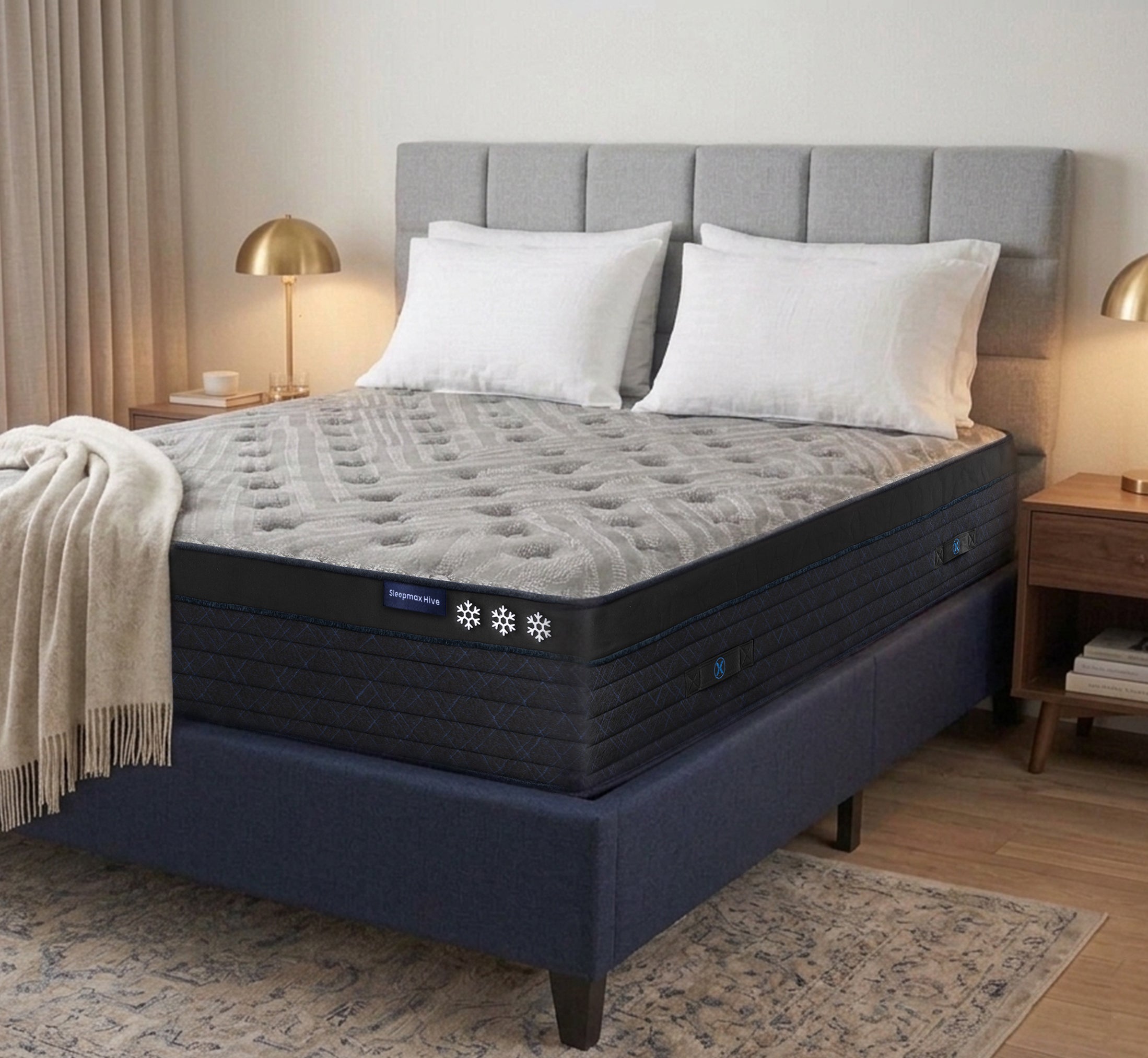 Sleepmax Hive Hybrid Mattress for deep recovery