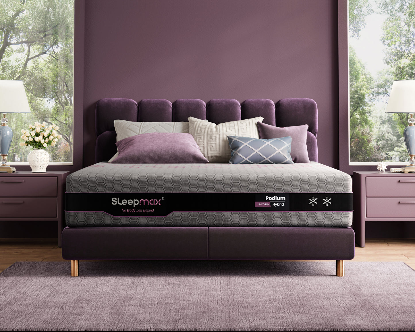 Sleepmax Podium™ Ergonomic Hybrid Mattress