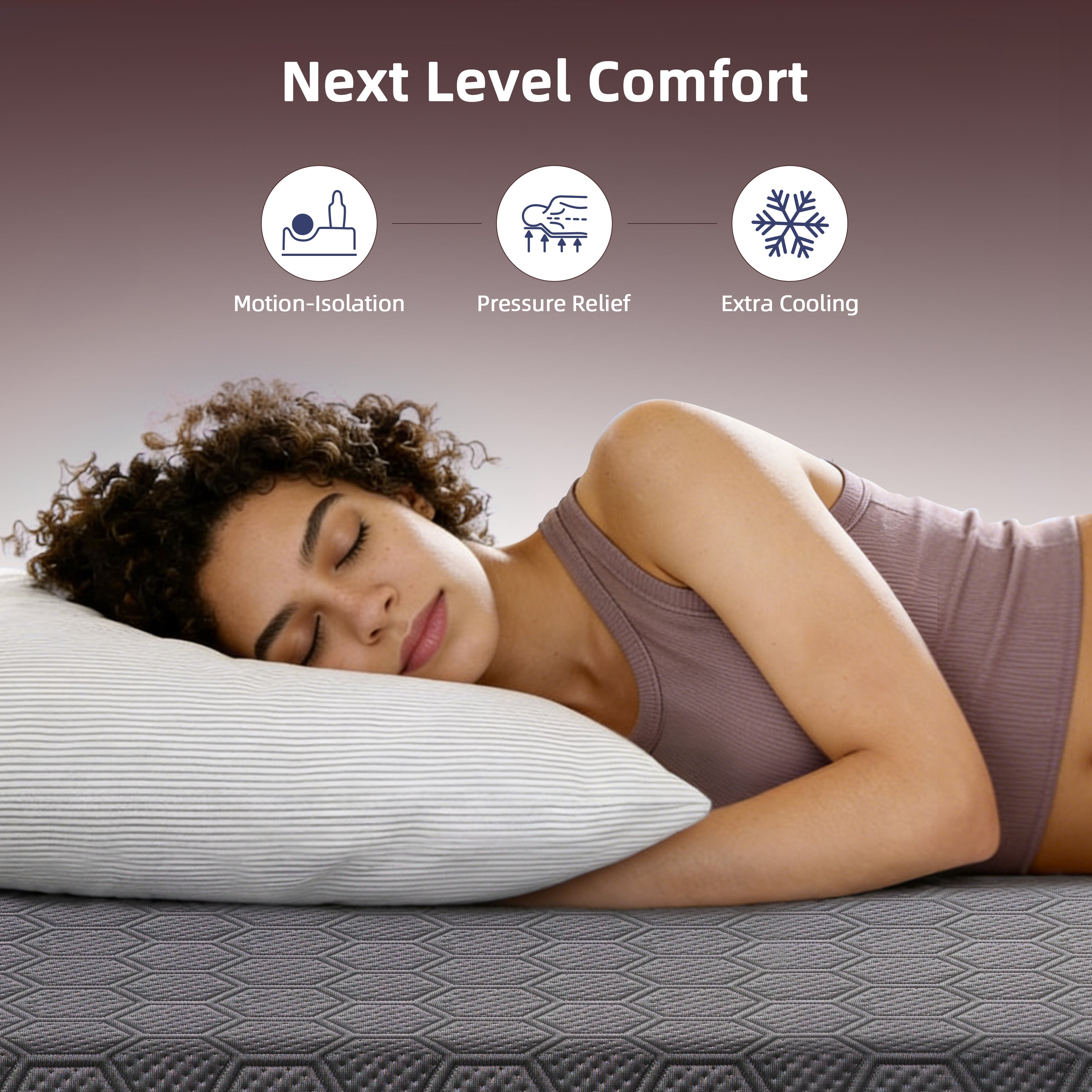 Sleepmax Podium™ | Athletic-Grade Hybrid Mattress