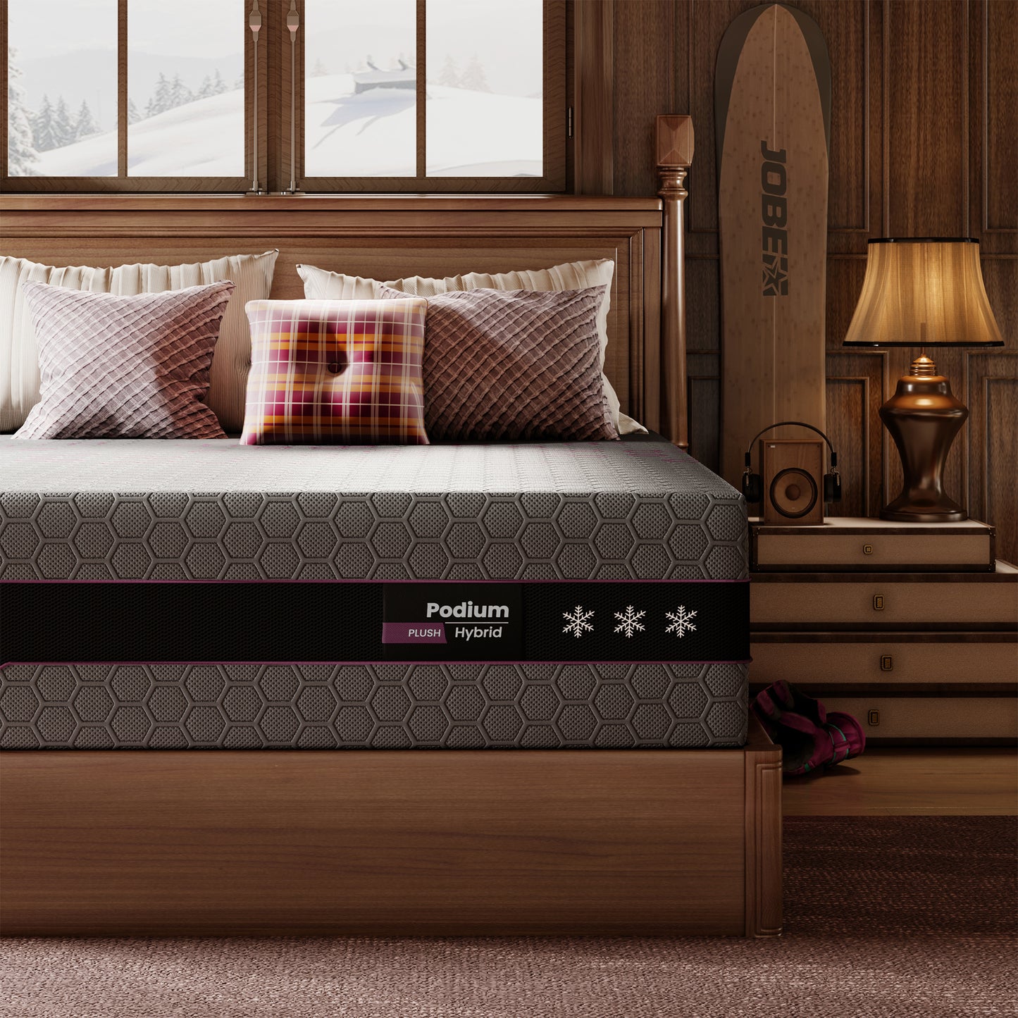 Sleepmax Podium™ Ergonomic Hybrid Mattress