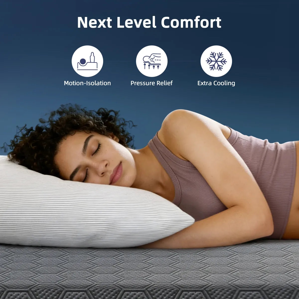 Sleepmax OmniFit Pressure Relief Hybrid Mattress
